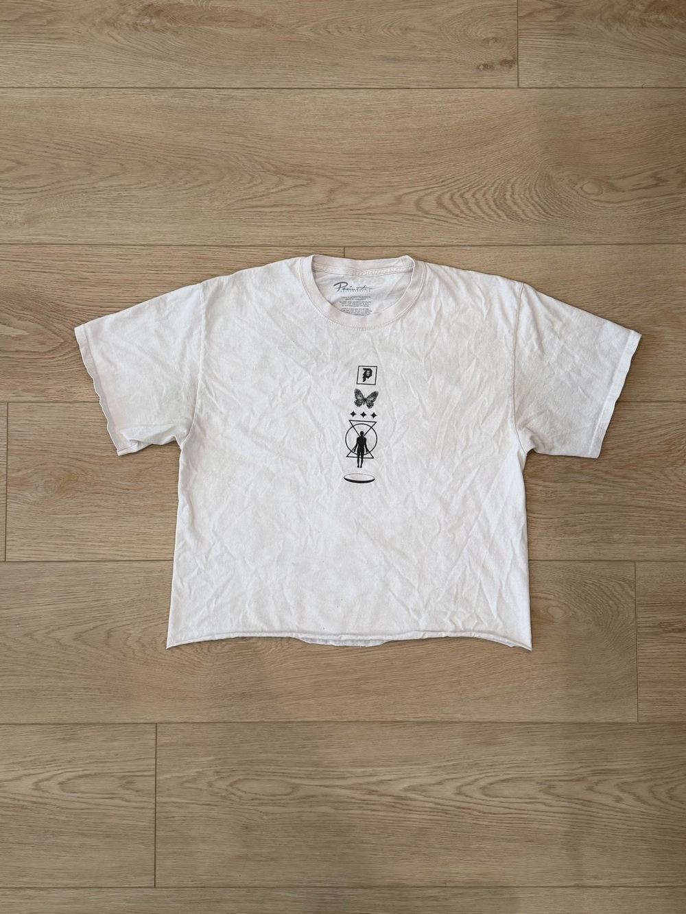 Primitive Cropped Graphic Tee